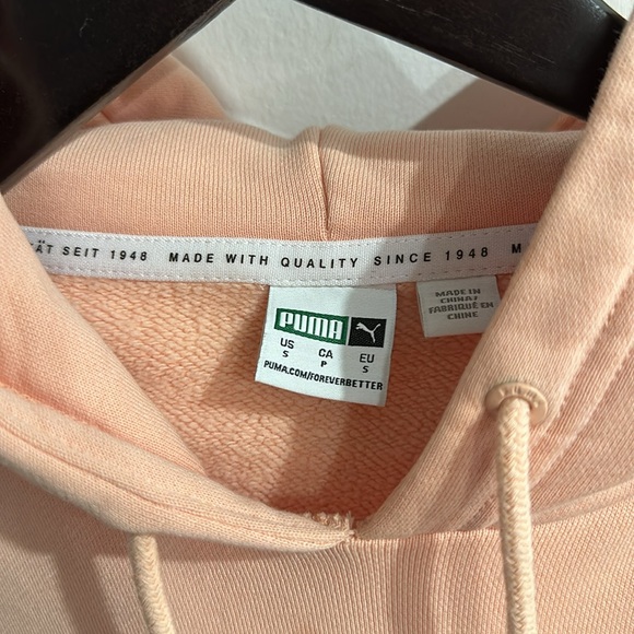 Soft Pink Puma Hoodie - Picture 2 of 6